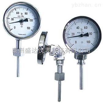 wss-403s熱(rè)套式(shì)雙(shuāng)金屬溫度計(jì)