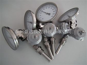 wss盛(shèng)達生産(chǎn) 軸(zhóu)向雙(shuāng)金屬(shǔ)溫度計 使用壽命長