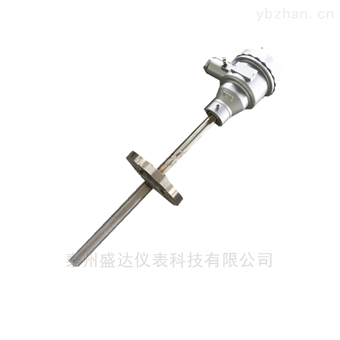 wzpf-440裝配式中低溫pt100 防爆熱電阻帶法蘭