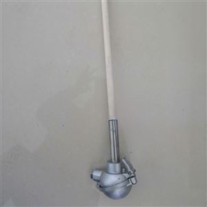 0-1800℃雙鉑铑(lǎo)熱電(diàn)偶溫度傳感器(qì)無固定方式